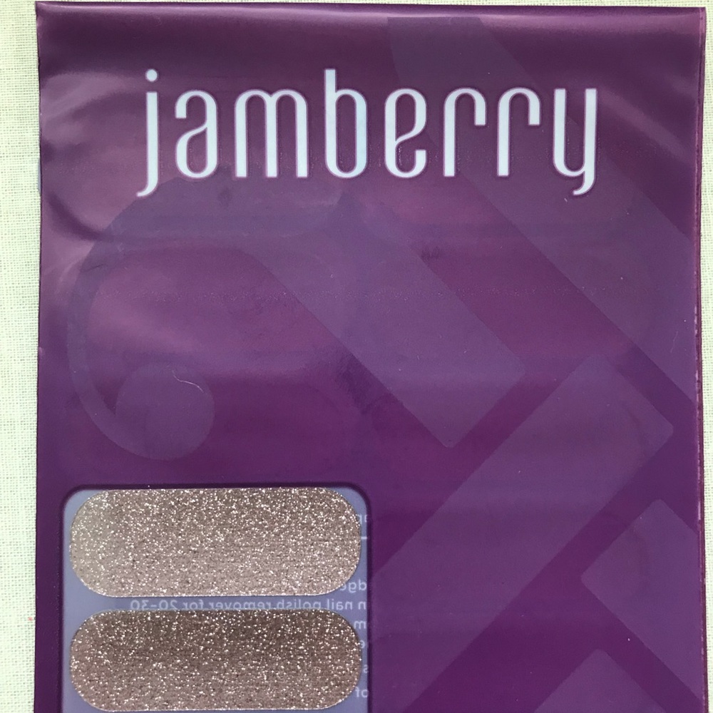 Jamberry Nail Wraps- Rose Gold Sparkle